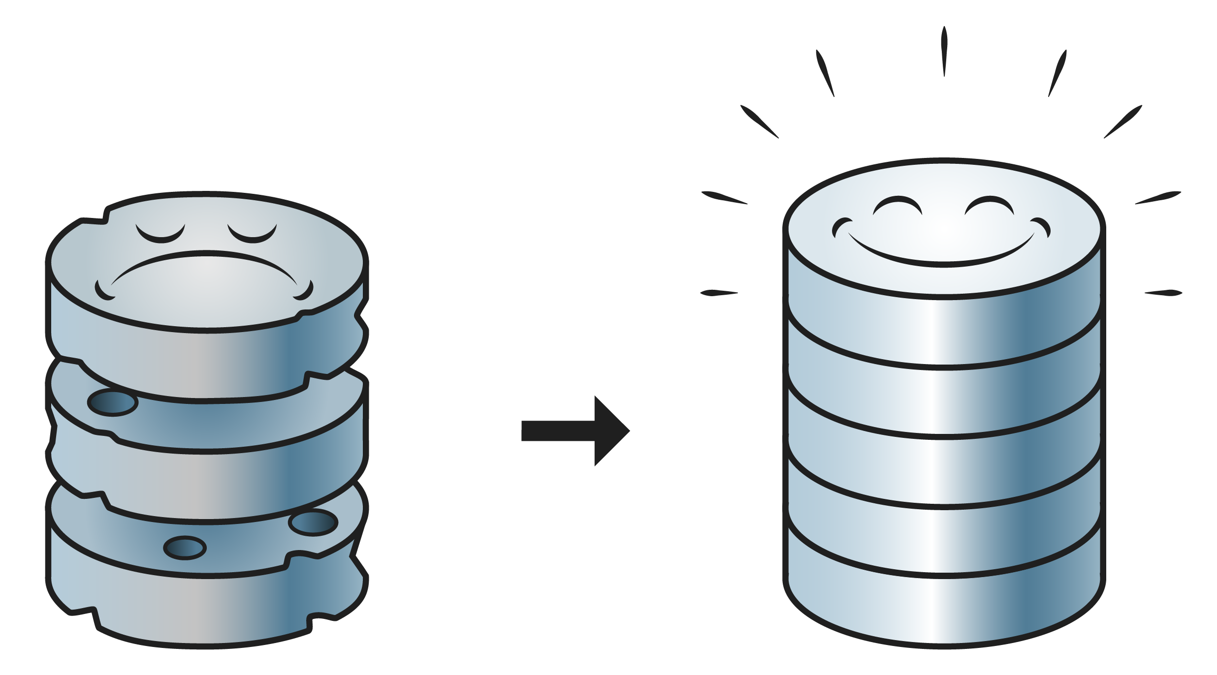 Datenbank alt zu neu